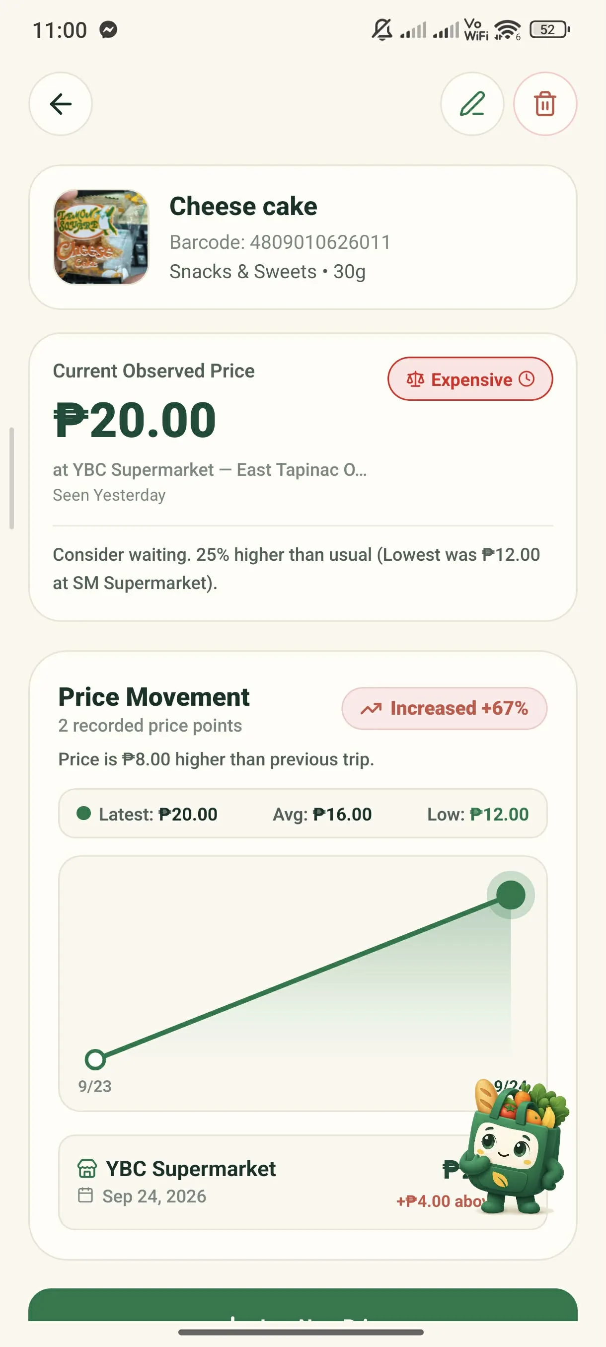 Price History & Restock Memory - Step 2: Check Price Trends & Restock Value